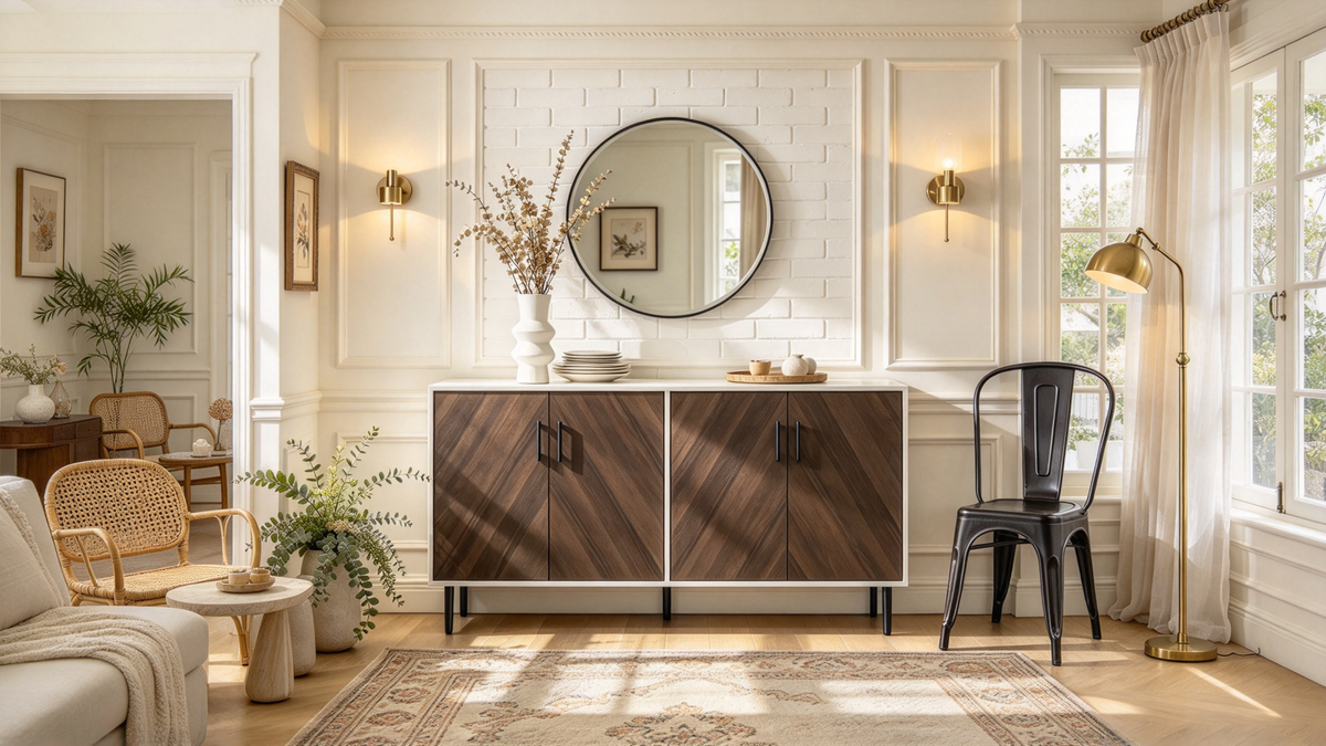 Buffet 4 portes de 58 po
