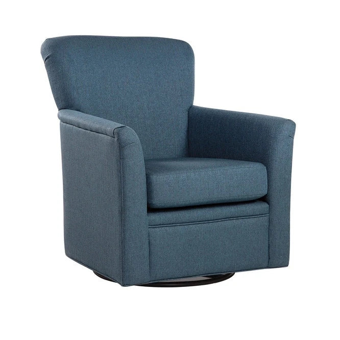 Fauteuil à bascule pivotant à 360° – Plusieurs options de couleurs, Rembourré, 1 personne, Capacité de 136 kg