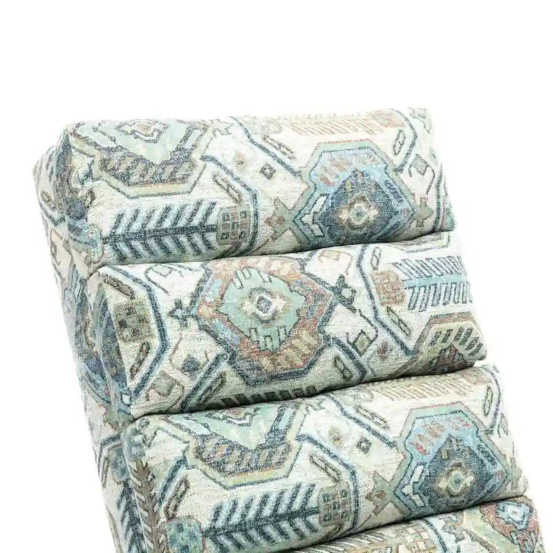 Chaise longue inclinable en lin multicolore – Simple, 11 coloris