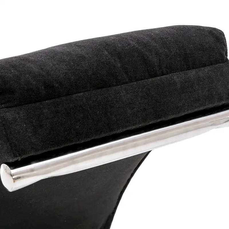 Chaise longue inclinable en lin multicolore – Simple, 11 coloris