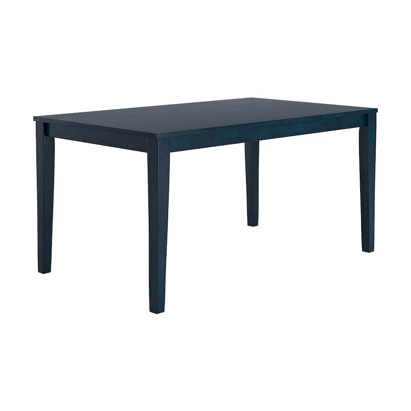 Table à manger rectangulaire de 152 cm – Style vintage, 6 places – Plusieurs coloris