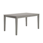 Table à manger rectangulaire de 152 cm – Style vintage, 6 places – Plusieurs coloris