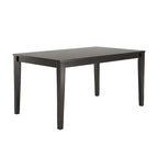 Table à manger rectangulaire de 152 cm – Style vintage, 6 places – Plusieurs coloris