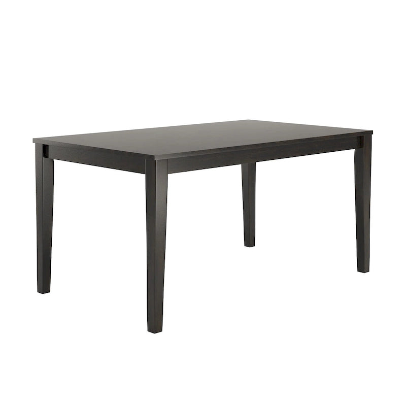Table à manger rectangulaire de 152 cm – Style vintage, 6 places – Plusieurs coloris