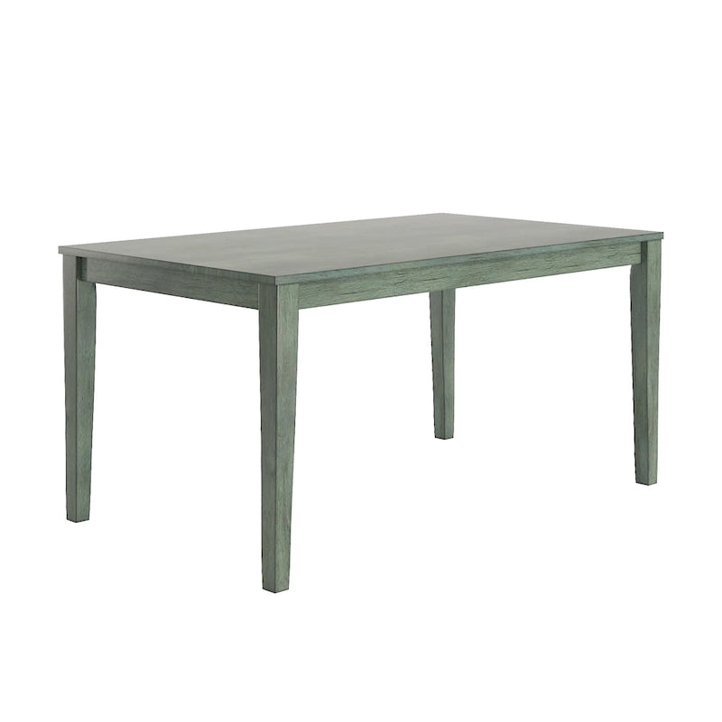 Table à manger rectangulaire de 152 cm – Style vintage, 6 places – Plusieurs coloris