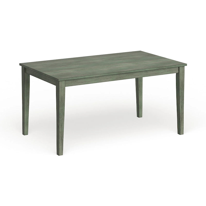 Table à manger rectangulaire de 152 cm – Style vintage, 6 places – Plusieurs coloris
