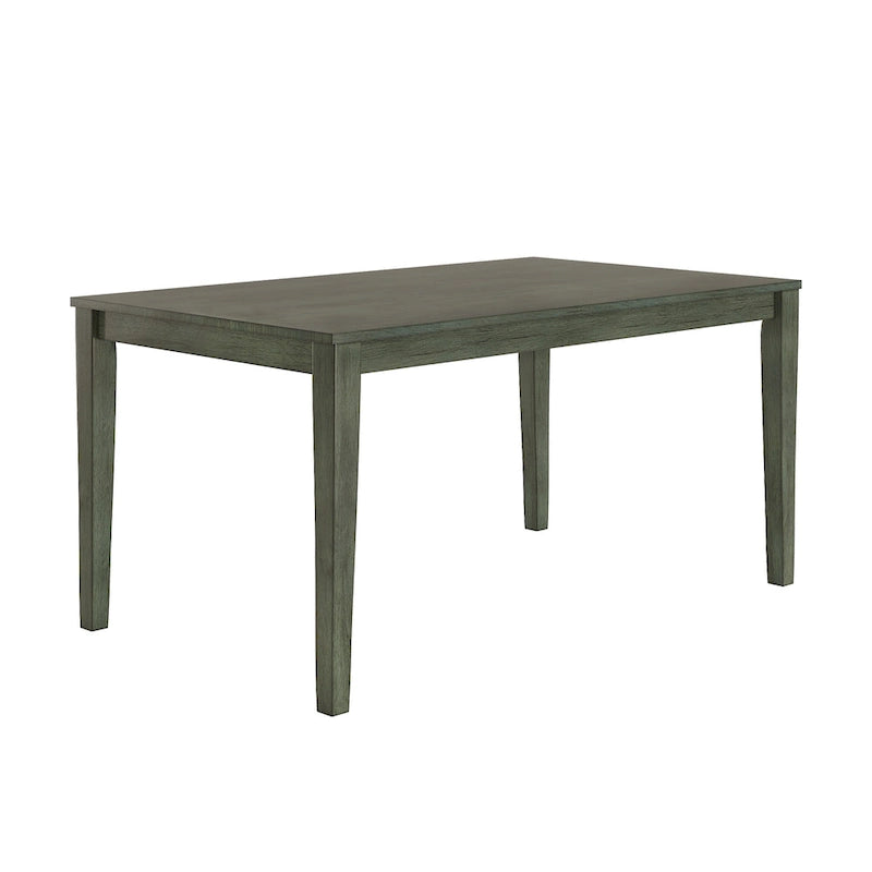 Table à manger rectangulaire de 152 cm – Style vintage, 6 places – Plusieurs coloris