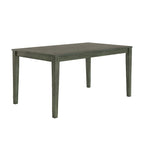 Table à manger rectangulaire de 152 cm – Style vintage, 6 places – Plusieurs coloris