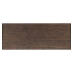 Buffet 2 portes noir/beige/expresso, cadre en bois avec étagère réglable