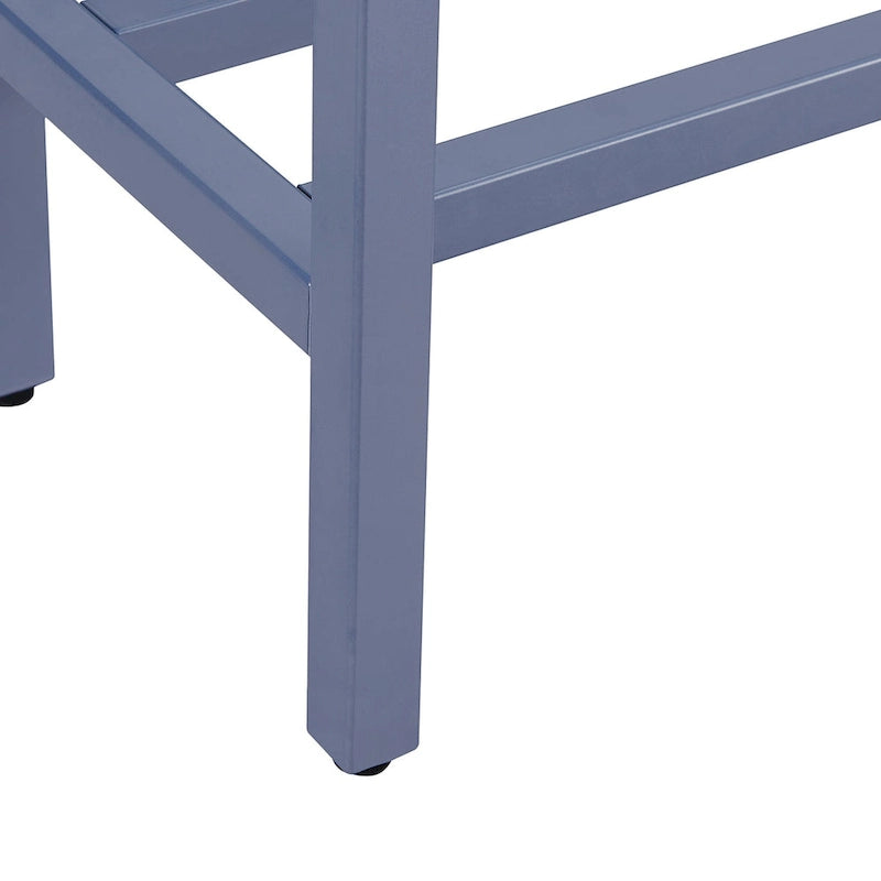 Console étroite or/noir/argent avec plateau miroir – Entrée 1 personne