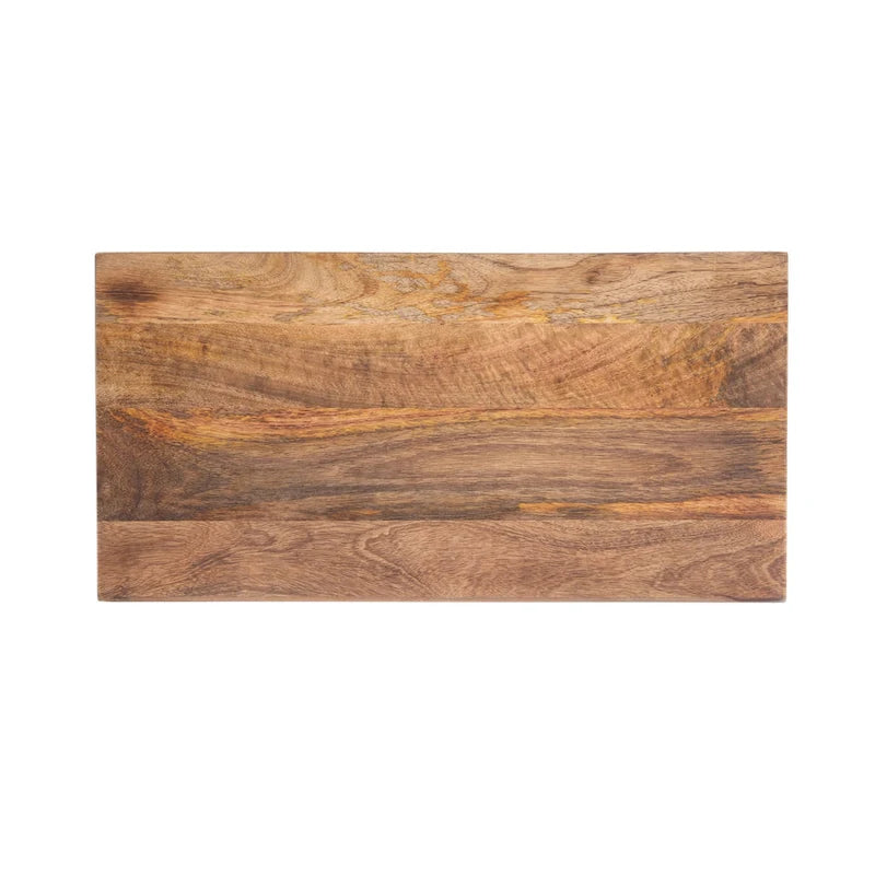 Table de chevet 1 tiroir en laiton/naturel avec pieds épingle, simple
