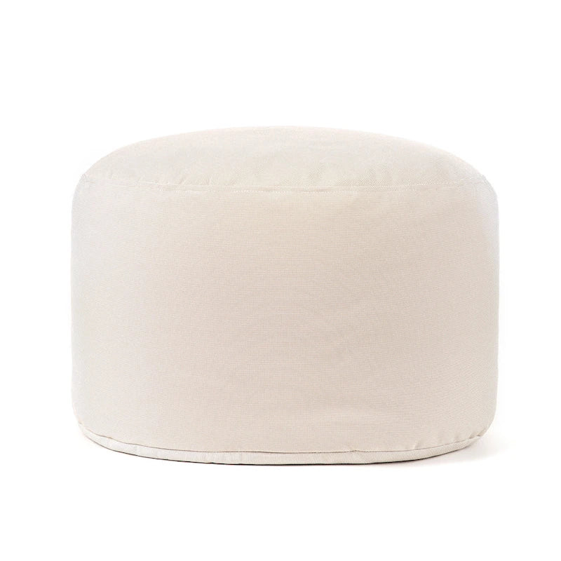 Pouf rond multicolore, intérieur/extérieur, une place