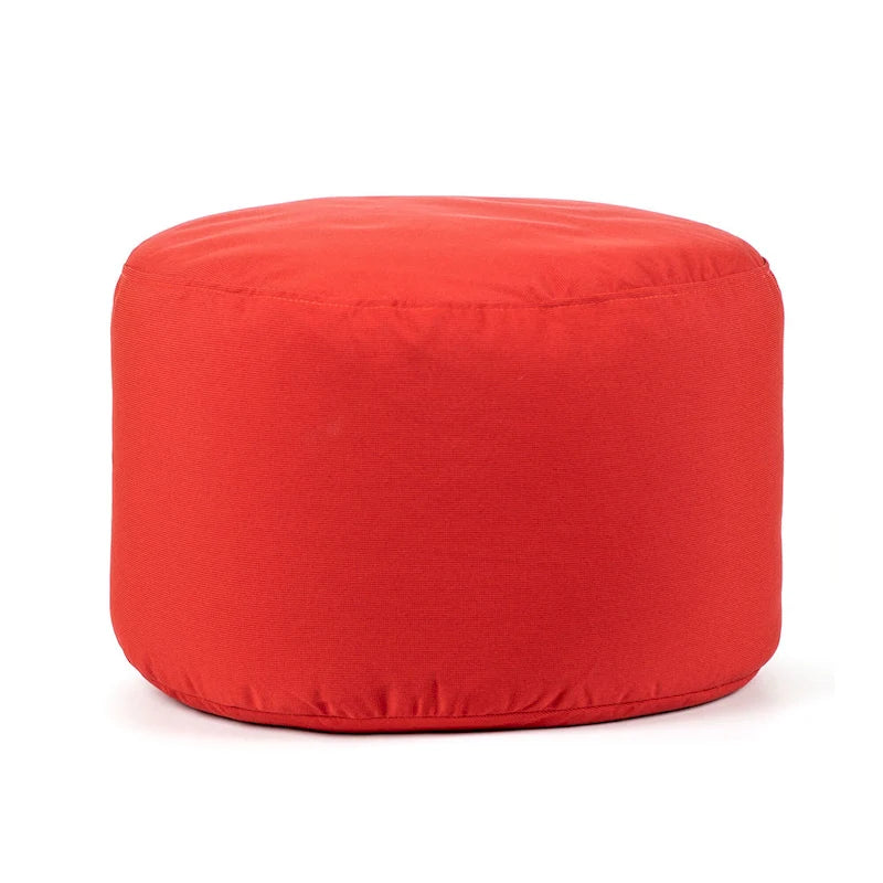 Pouf rond multicolore, intérieur/extérieur, une place