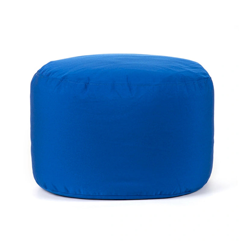 Pouf rond multicolore, intérieur/extérieur, une place