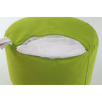 Pouf rond multicolore, intérieur/extérieur, une place