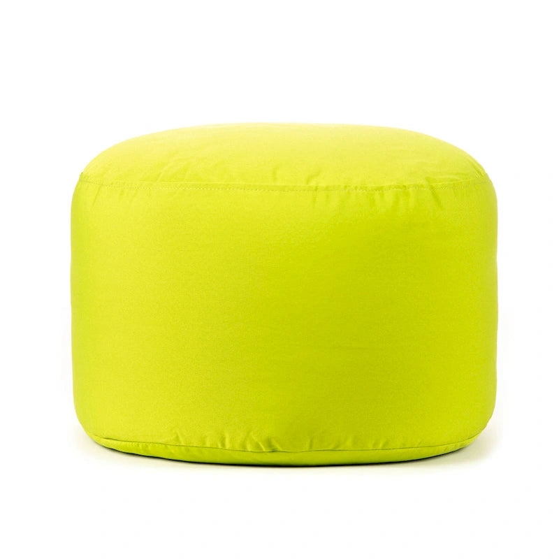 Pouf rond multicolore, intérieur/extérieur, une place