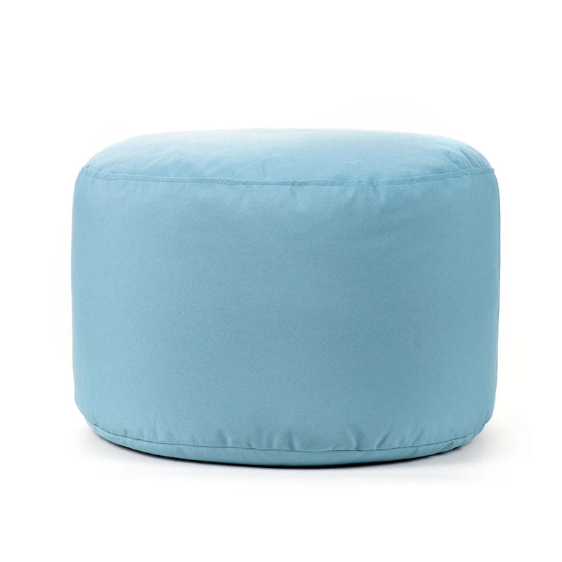 Pouf rond multicolore, intérieur/extérieur, une place